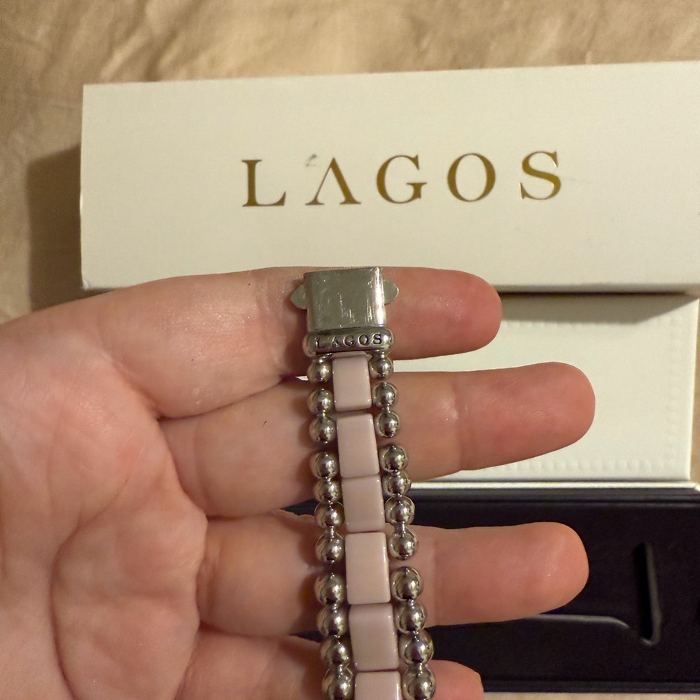 Lagos Pink Apple Watch Band - Picture 4 of 4